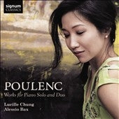 Poulenc, F. - Poulenc (1899-1963) Works For Piano Solo & Duo: Lucille Chung Alessio Bax - Import CD