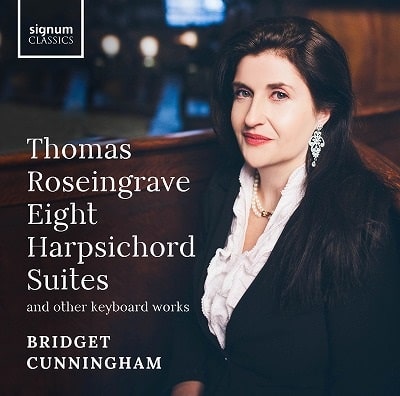 Bridget Cunningham - Thomas Rosingslave: eight harpsichord suites. - Import 2 CD