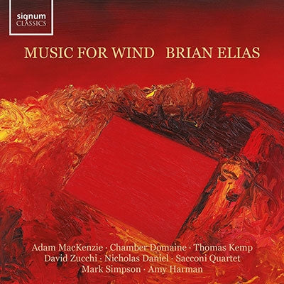 Sacconi Quartet - Brian Elias:Music For Wind - Import CD