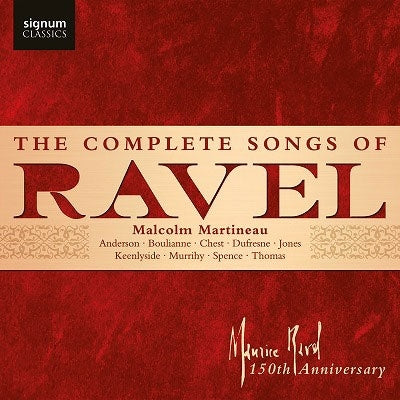 Lorna Anderson - Ravel:Complete Songs - Import 2 CD