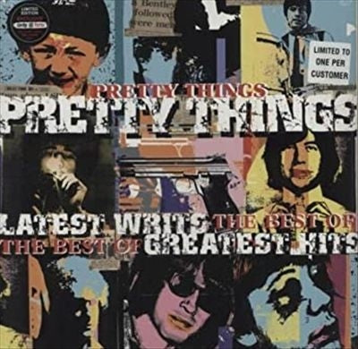 The Pretty Things - Latest Writs: Greatest Hits - Import 180g Blue Vinyl LP Record