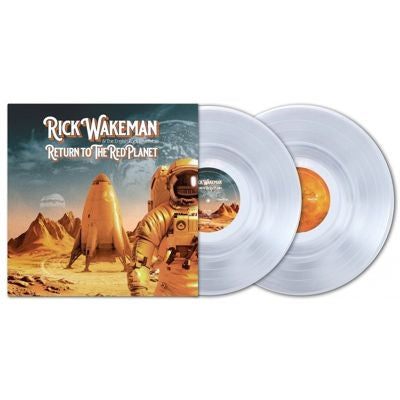 Rick Wakeman - Return to the Red Planet - Import English Rock Ensemble Edition - 140gm Clear Vinyl 2 LP Record