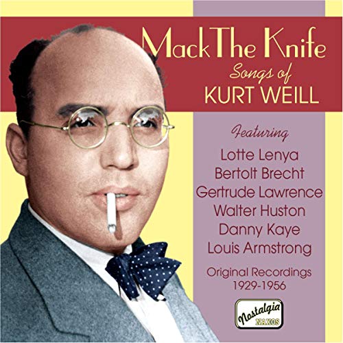 Weill, Kurt (1900-1950) - Songs Of Kurt Weill: V / A - Import CD