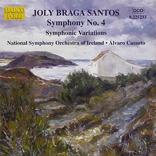 Braga Santos, Joly (1924-1988) - Sym.4, Symphonic Variations: Cassuto / Ireland National.so - Import CD
