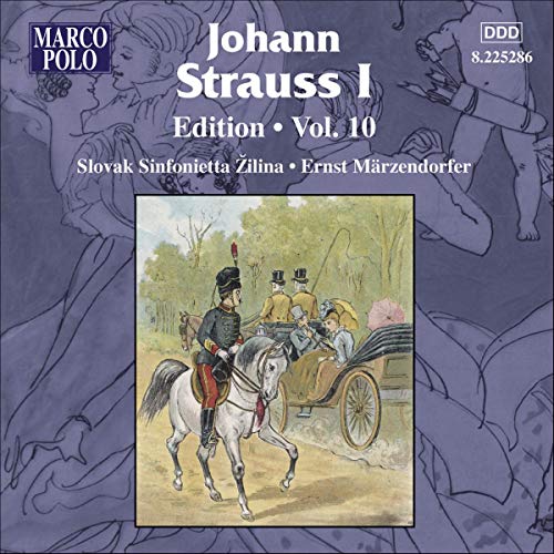 Strauss, Johann I (1804-1849) - Orch.works Vol.10: Marzendorfer / Slovak Sinfonietta - Import CD