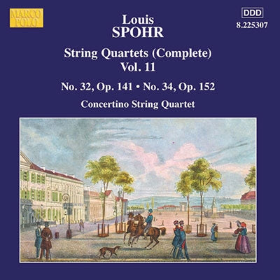 Moscow Philharmonic Concertino String Quartet - Spohr - Import CD