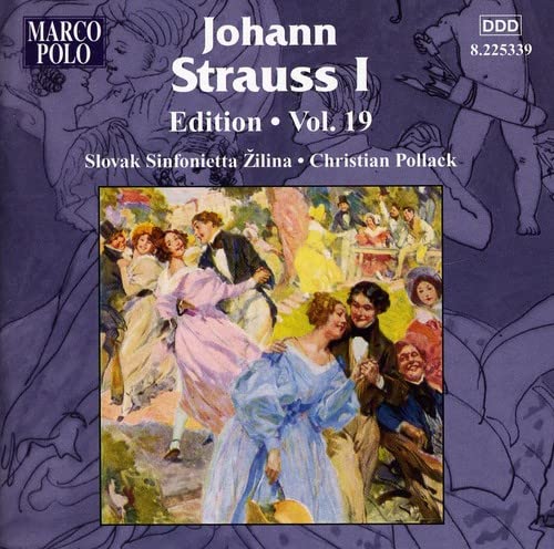 Strauss, Johann I (1804-1849) - Orchestral Works Vol.19 : Pollack / Slovak Sinfonietta - Import CD