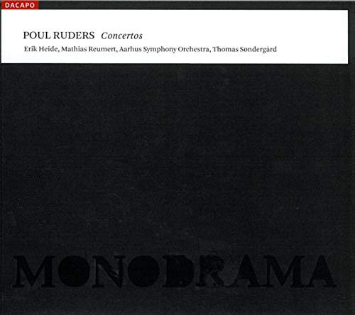 Ruders, Poul (1949-) - Concerto in Pieces, Violin Concerto No.1, Monodrama : Sondergard / Aarhus Symphony Orchestra, Heide, Reumert - Import CD