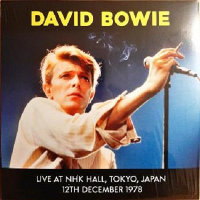 David Bowie - Live At Nhk Hall, Tokyo, Japan 12Th December 1978 - Import Vinyl LP Record