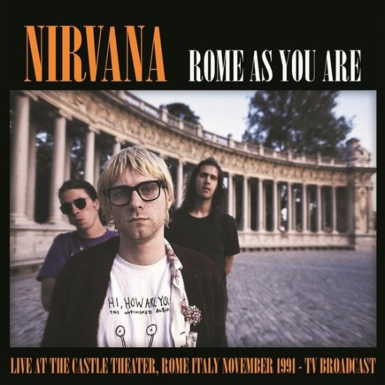 Nirvana - Rome As You Are - Import Pink Vinyl LP Record