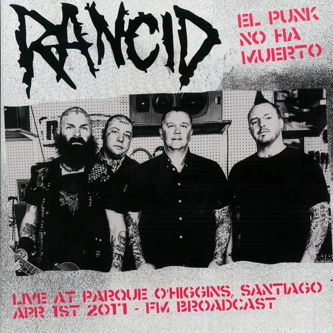 Rancid - El Punk No Ha Muerto! Live At Parque OHiggins. Santiago. Chile. April 1st 2017 - FM Broadcast - Import Vinyl LP Record