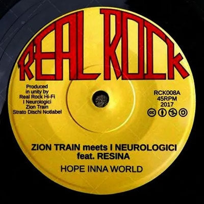 Zion Train - Hope Inna World - Import Vinyl 7 inch Single Record Limited Edition