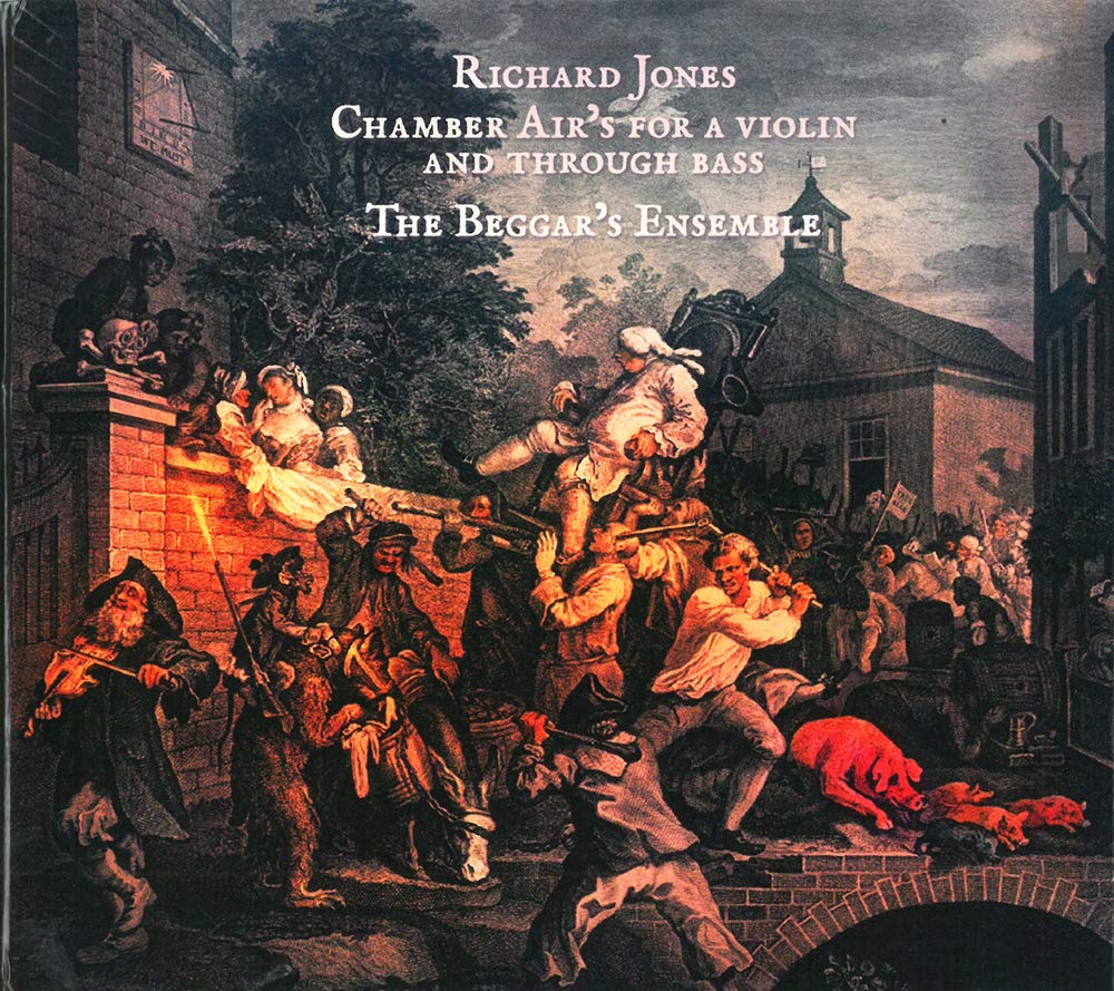 The Beggars Ensemble - Jones, Richard : Chamber Airs For Violin And Through Bass - Import CD