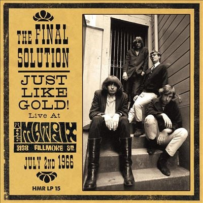 Final Solution - Just Like Gold: Live At The Matrix 1966 - Import CD