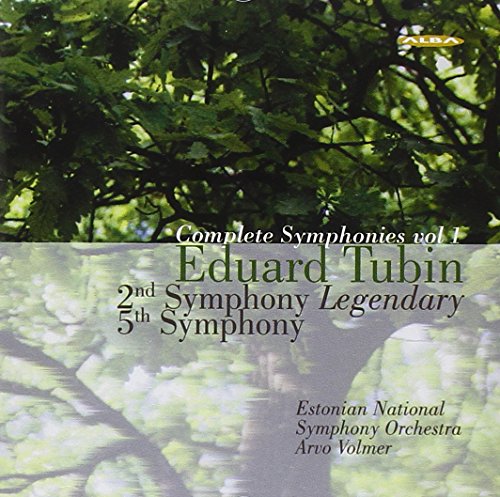 Tubin, Eduard (1905-1982) - Sym.2, 5: Volmer / Estonian National So - Import CD