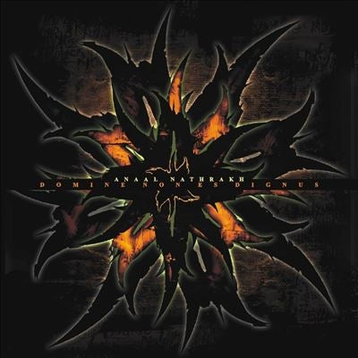 Anaal Nathrakh - Domine Non Es Dignus - Import Vinyl LP Record Orange Marble Vinyl