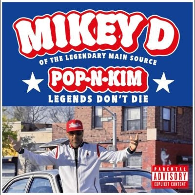 Mikey D - Pop-N-Kim (Legends Dont Die) - Import Red Vinyl LP Record