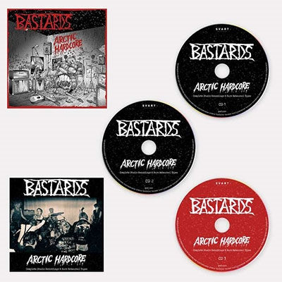Bastards - Arctic Hardcore - Complete Studio Recordings & Rare Rehearsal Tapes - Import 3 CD
