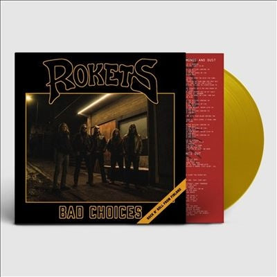 Rokets - Bad Choices - Import Transparent Yellow Vinyl LP Record Limited Edition