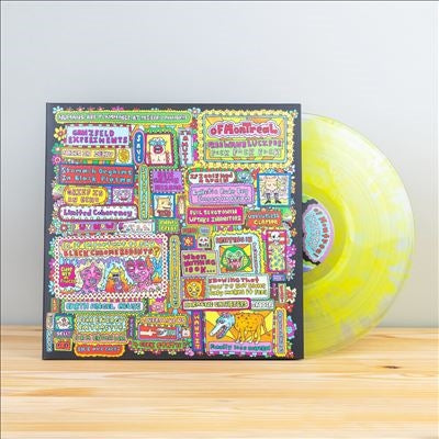 Of Montreal - Freewave Lucifer F-Ck F-Ck F-Ck - Import Cloudy Yellow Vinyl LP Record Limited Edition