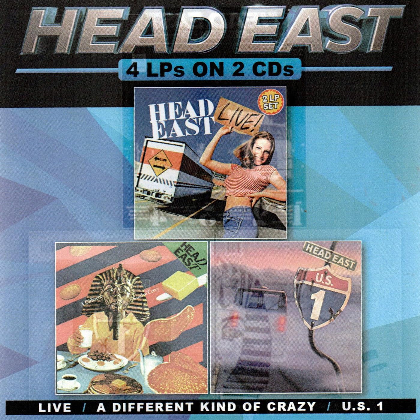 Head East - Live/A Different Kind Of Crazy/U.S. - Import CD