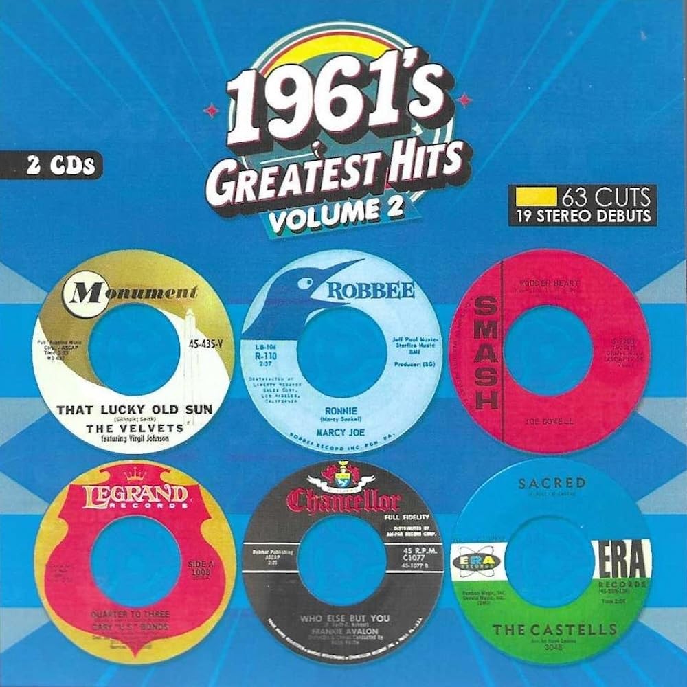 Various Artists - 1961's Greatest Hits, Vol. 2 - Import 2 CD