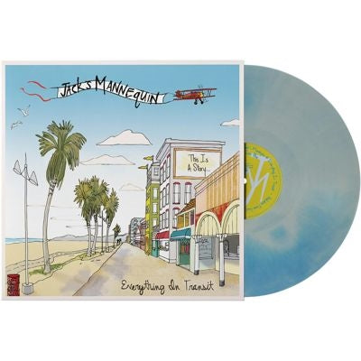 Jack'S Mannequin - Everything in Transit (Anniversary Edition) - Import Sky Blue Galaxy Vinyl LP Record