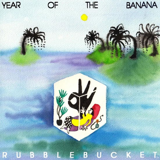 Rubblebucket - Year of the banana - Import Indie Exclusive Yellow & Brown Splatter Vinyl LP Record