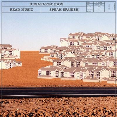 Desaparecidos - Read Music/Speak Spanish - Import Tri-Colored Vinyl LP Record Limited Edition
