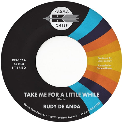 Rudy De Anda - Take Me For A Little White / 83 - Import Vinyl 7 Inch Single Record