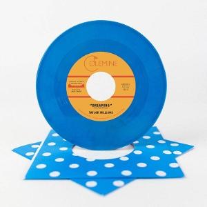 Taylor Williams - Dreaming / What About Me? - Import Blue Vinyl 7 inch Single Record Limited Edition