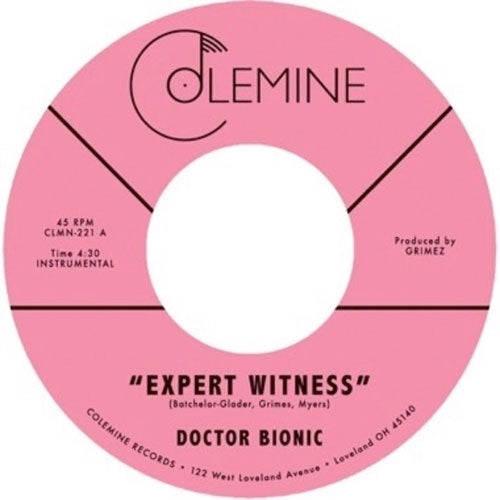 Doctor Bionic - Expert Witness / Mistake - Import Vinyl 7inch Single Record
