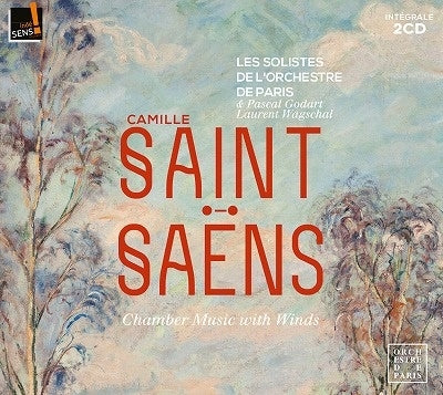 Les Solistes De L'Orchestre De Paris - Saint-Saens: Saint-Saens Chamber Music with Winds - Import 2 CD