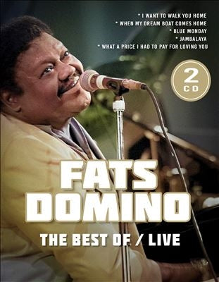 Fats Domino - The Best Of/Live - Import 2 CD