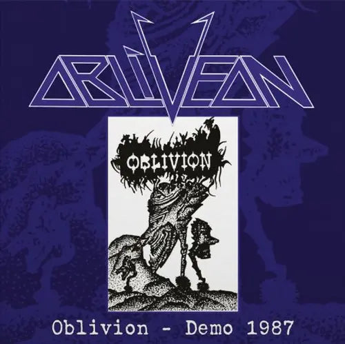 Obliveon - Oblivion - Demo 1987 + Live Bonus  - Import Solid Black Vinyl LP Record