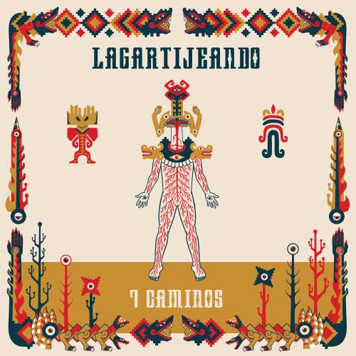 Lagartijeando - 7 Caminos - Import Orange Vinyl LP Record