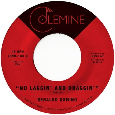 Renaldo Domino - No Laggin' And Draggin' - Import Vinyl 7inch Single Record