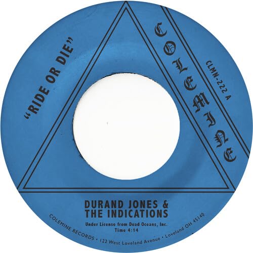 Durand Jones & The Indications - Ride Or Die/More Than Ever - Import 7’ Single Record