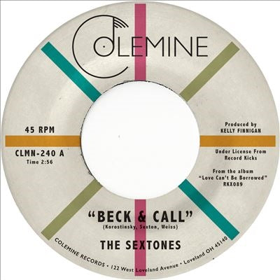 The Sextones - Beck & Call - Import Vinyl 7’ Single Record