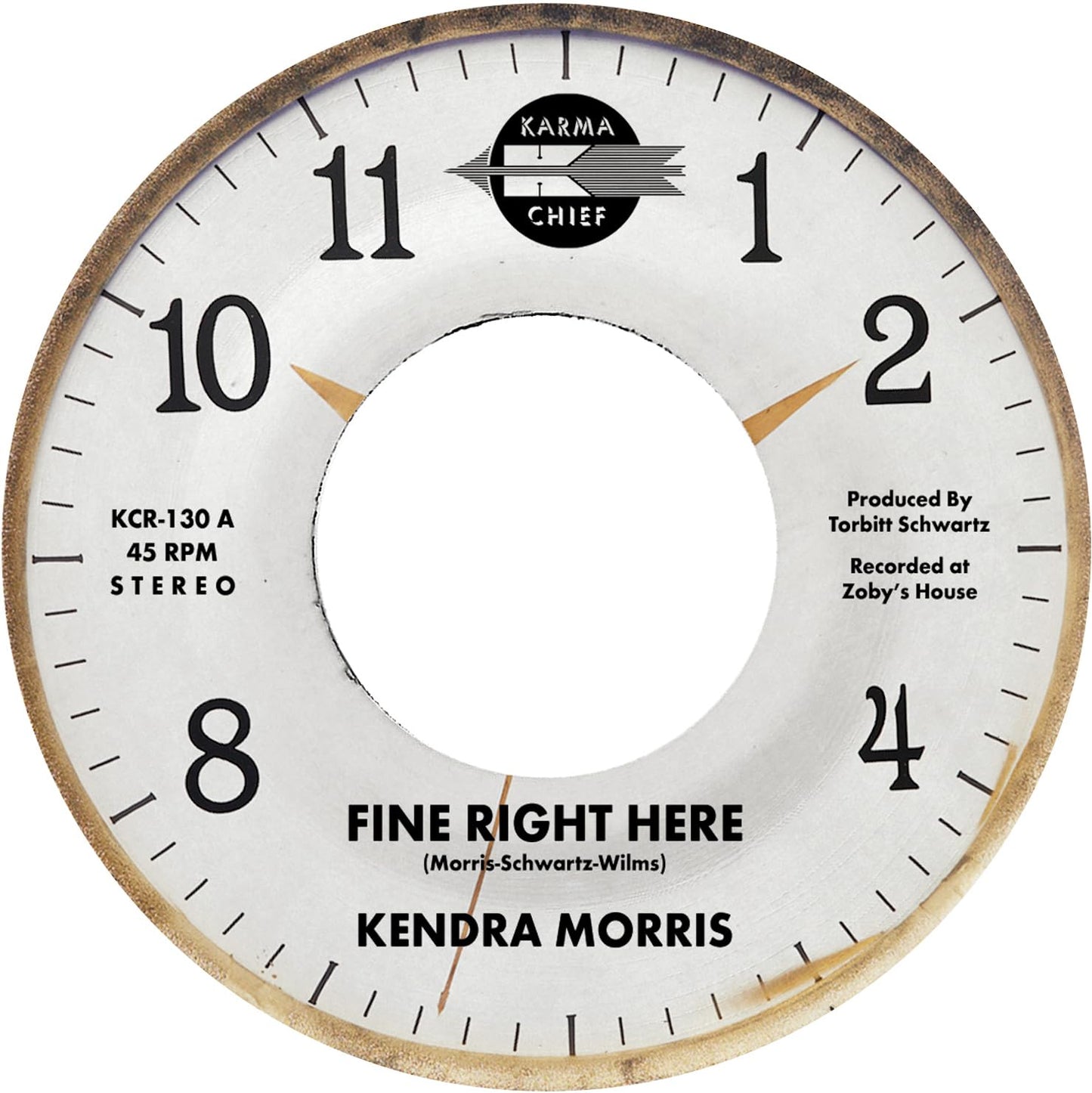 Kendra Morris - Fine Right Here / Birthday Song - Import Color Vinyl 7’ Single Record
