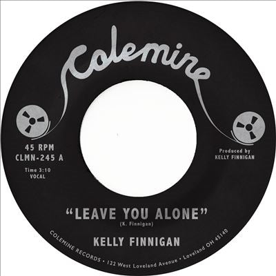 Kelly Finnigan - Leave You Alone - Import Pink Vinyl 7’ Single Record Limited Edition