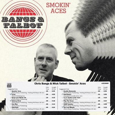 Chris Bangs 、 Mick Talbot - Smokin Aces - Import Vinyl LP Record