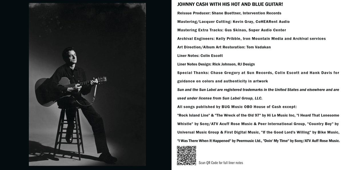 Johnny Cash - Johnny Cash & His Hot & Blue Guitar - Import SACD Hybrid