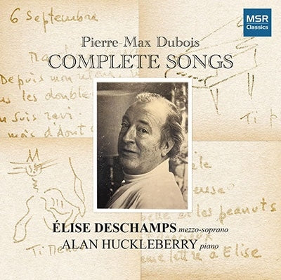 Elise Deschamps - Pierre-Max Dubois:Complete Songs - Import CD