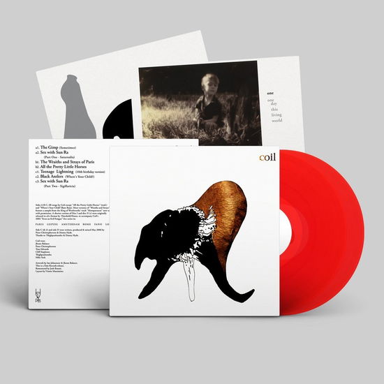 Coil - Black Antlers - Import Clear Red Vinyl 2 LP Record Limited Edition