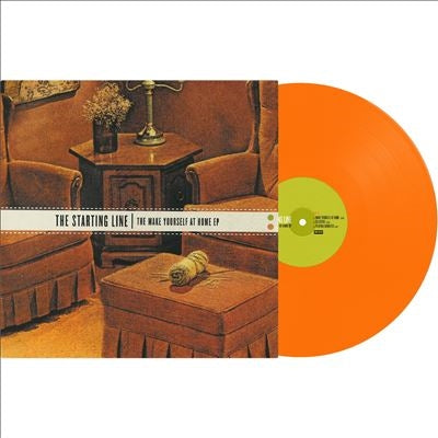 The Starting Line - The Make Yourself at Home EP - Import Tangerine Vinyl LP Record