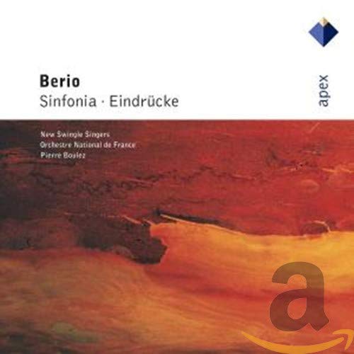 Berio, Luciano (1925-2003) - Sinfonia, Eindrucke: Boulez / French National O New Swingle Singers - Import CD