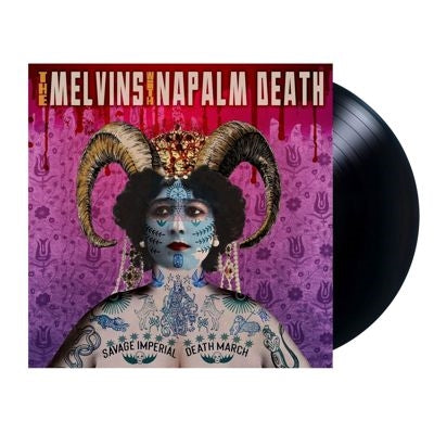 Melvins										、Napalm Death - Savage Imperial Death March - Import Vinyl LP Record Limited Edition