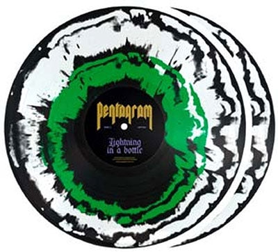 Pentagram - Lightning In A Bottle (Deluxe Edition) - Import White/Black Neon Green Vinyl 2 LP Record Limited Edition