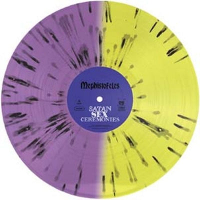 Mephistofeles - Satan Sex Ceremonies - Import Violet & Transparent Yellow with Splatter Vinyl LP Record Limited Edition